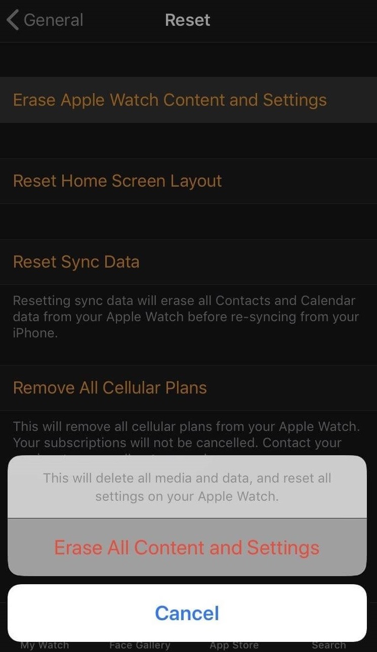 How to Reset Apple Watch to Factory Settings? - TechOwns