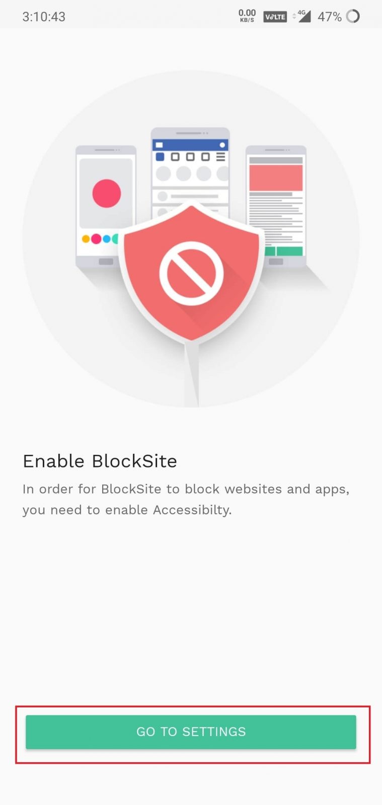 website blocker android