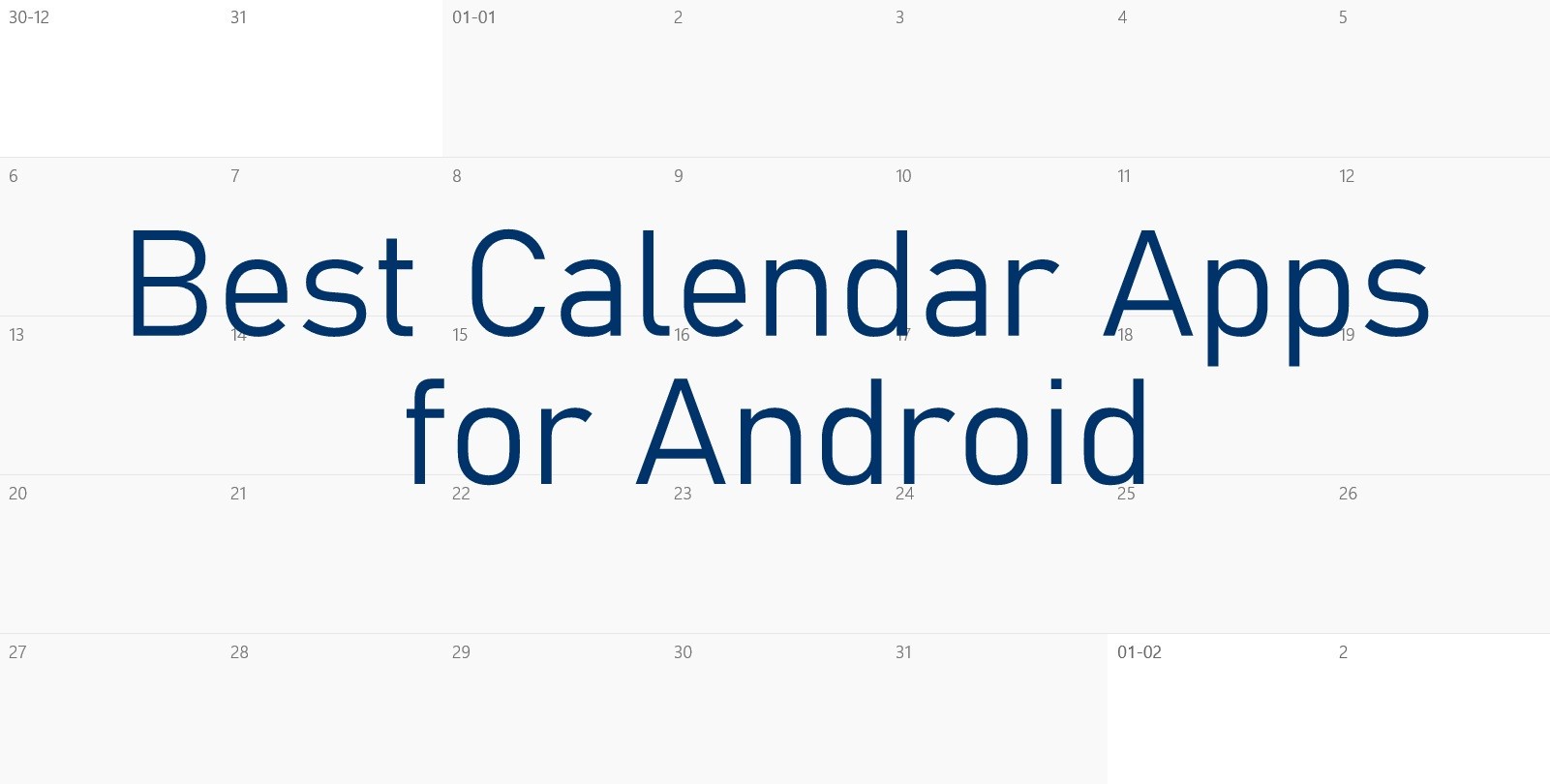 Best Calendar Apps for Android [2022] TechOwns