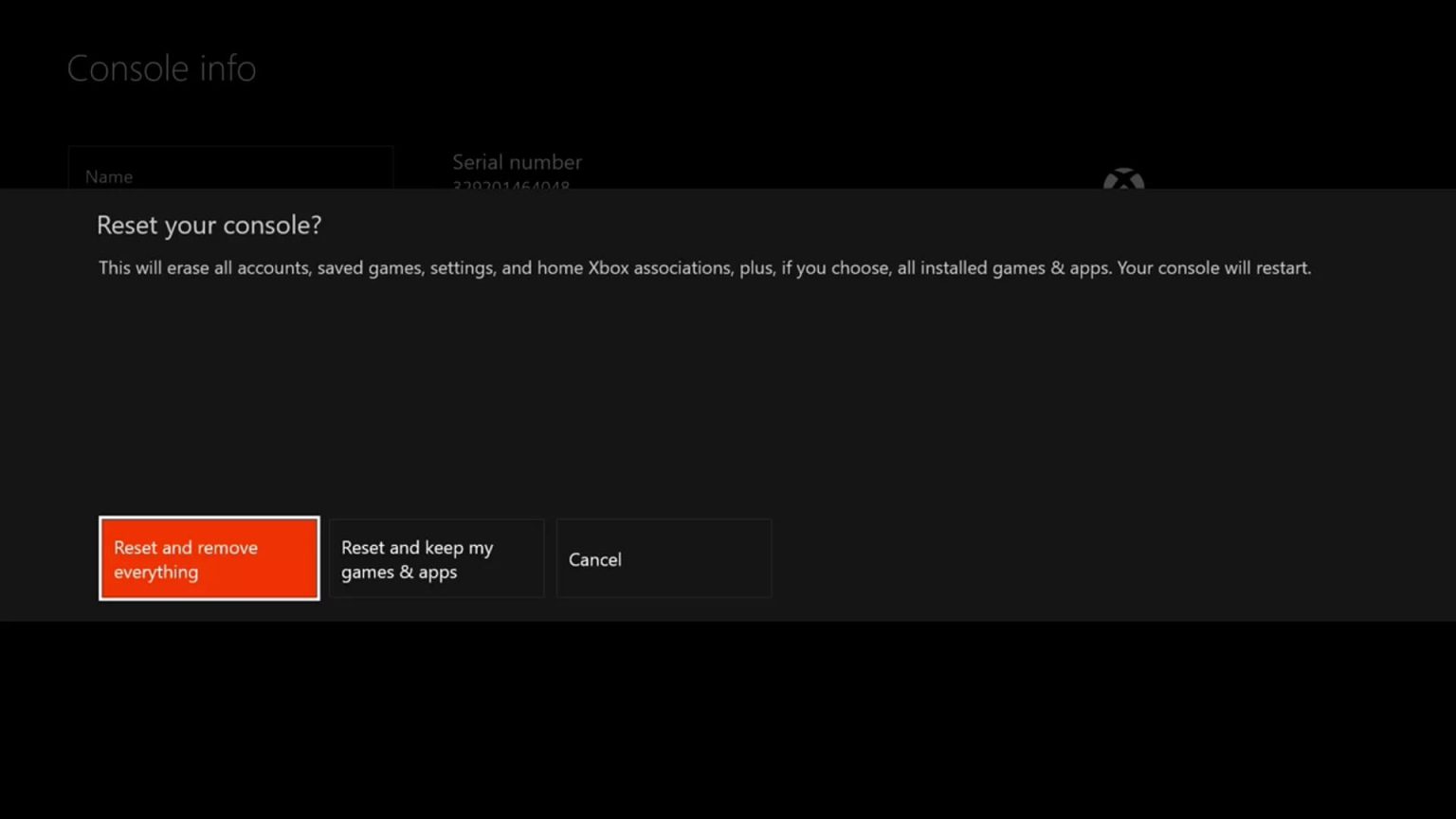 how to put xbox one in recovery mode