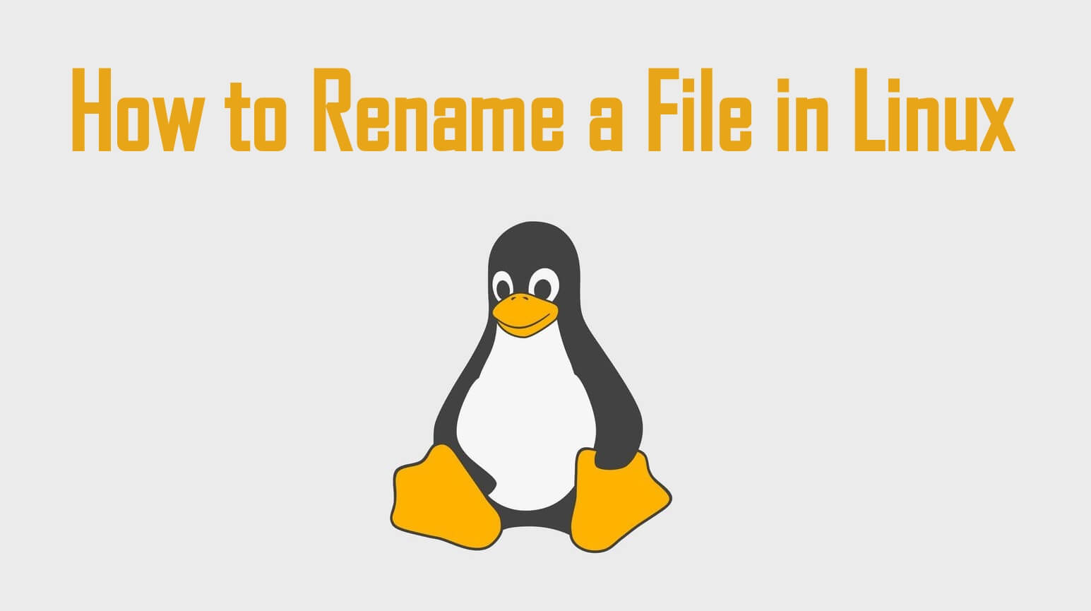 linux rename file
