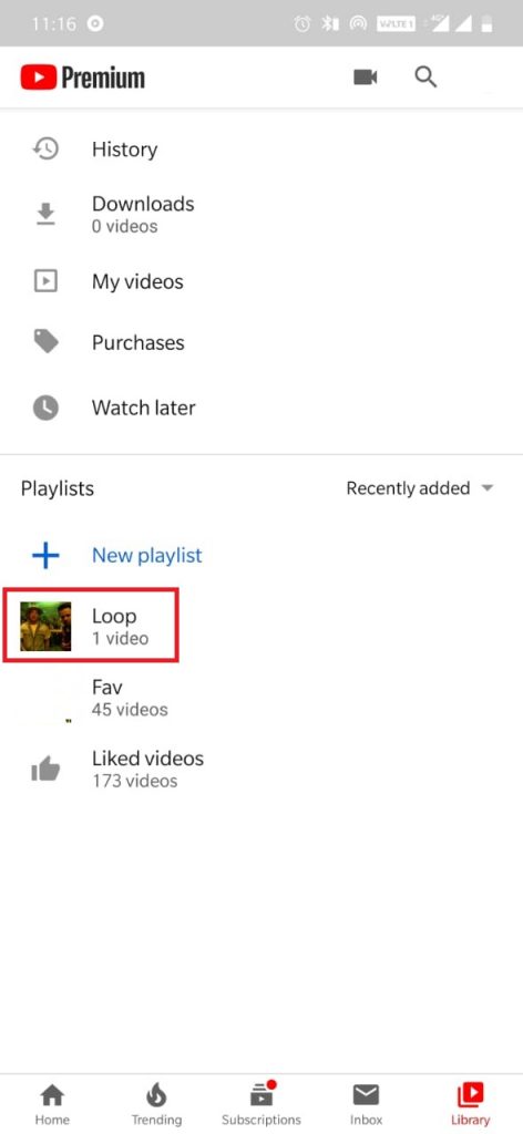 how do you make youtube videos loop