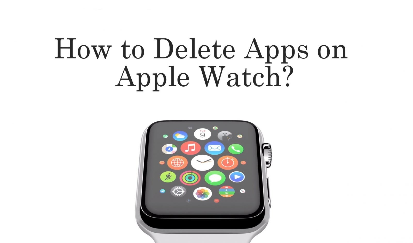 delete apps from apple watch
