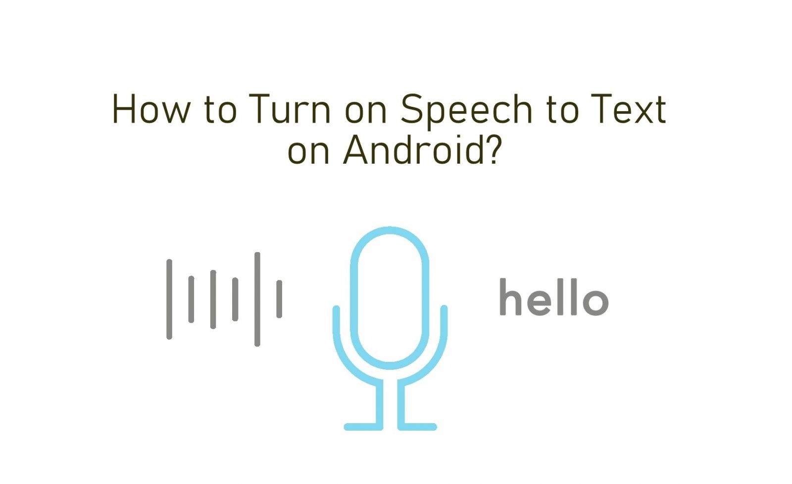 turn off speech to text