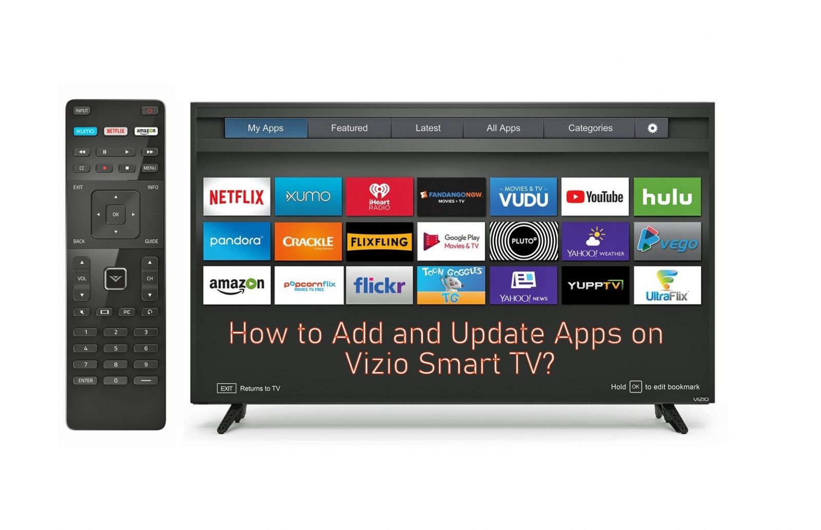 How To Add And Update Apps On Vizio Smart TV TechOwns