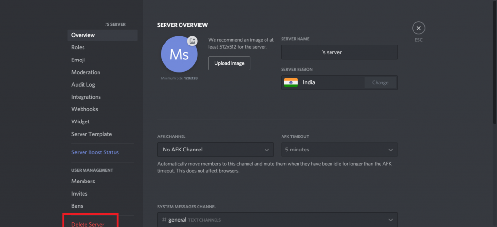 How To Delete A Discord Server Using PC And Smartphone TechOwns