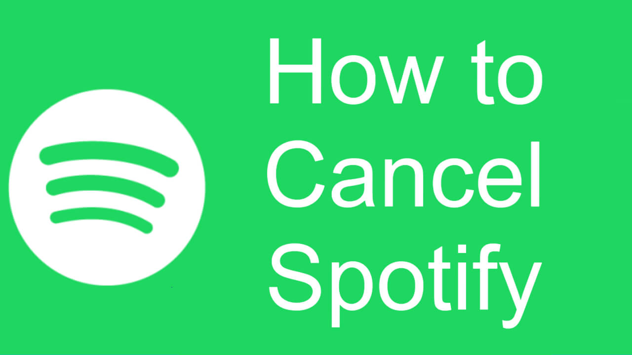 how to cancel my spotify subscription