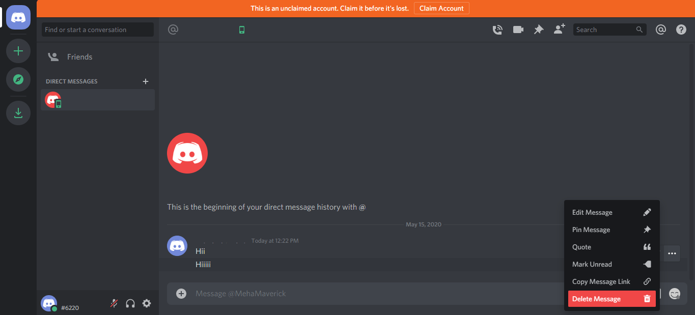 How To Delete Discord Messages Using Pc And Mobile App Techowns Free 