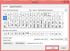 How To Type Square Root Symbol (√) On Keyboard - Techowns