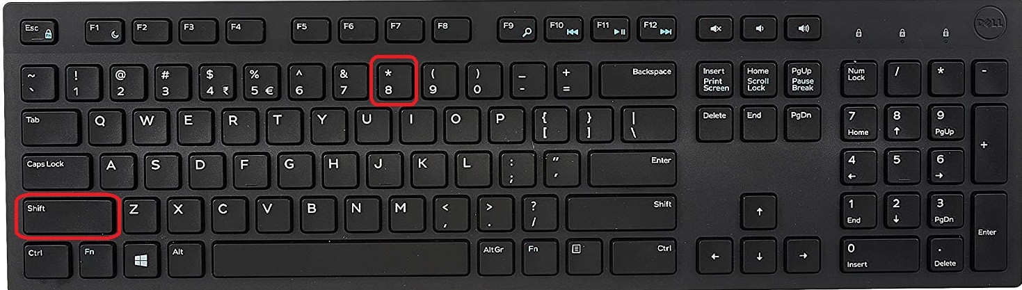 how-to-insert-star-symbol-on-keyboard-easy-ways-techowns