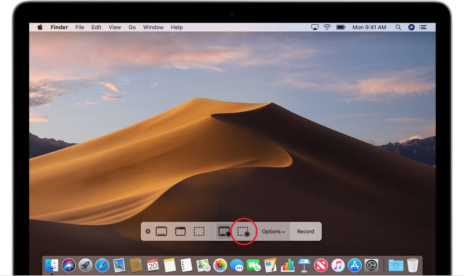 how to screen record on mac
