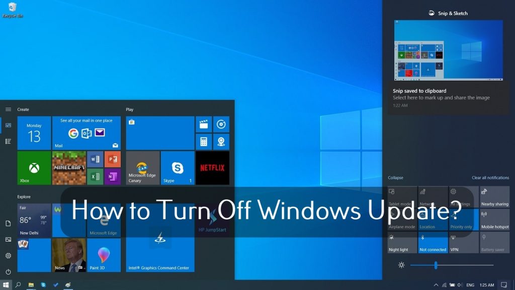 How to Disable or Turn Off Auto Windows Update - TechOwns