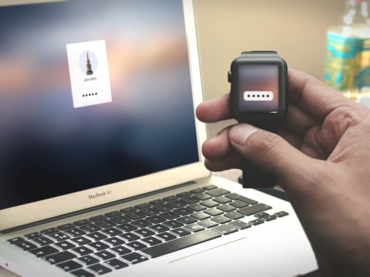 lock mac with apple watch