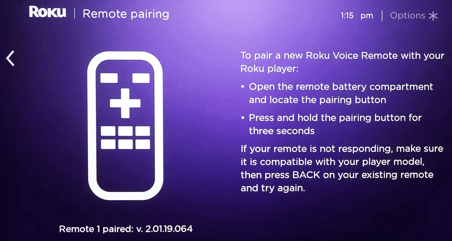 Pair remote