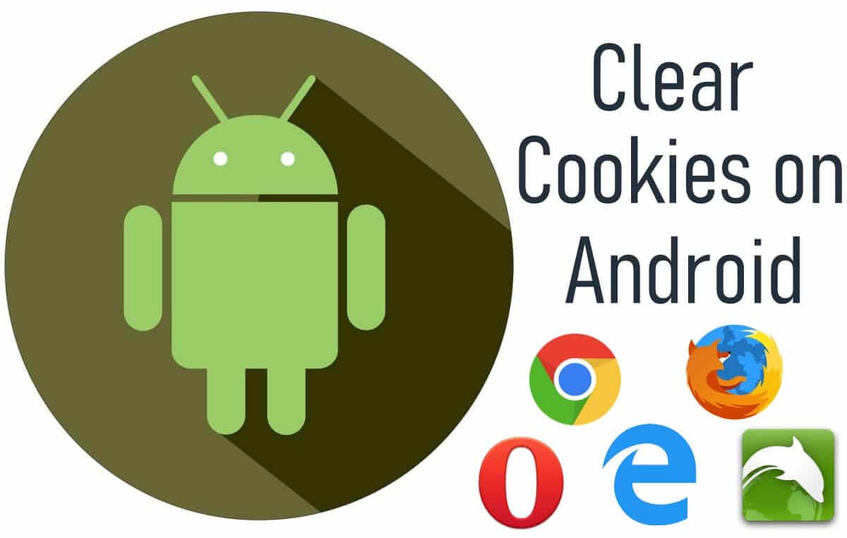 clear cache and cookies android