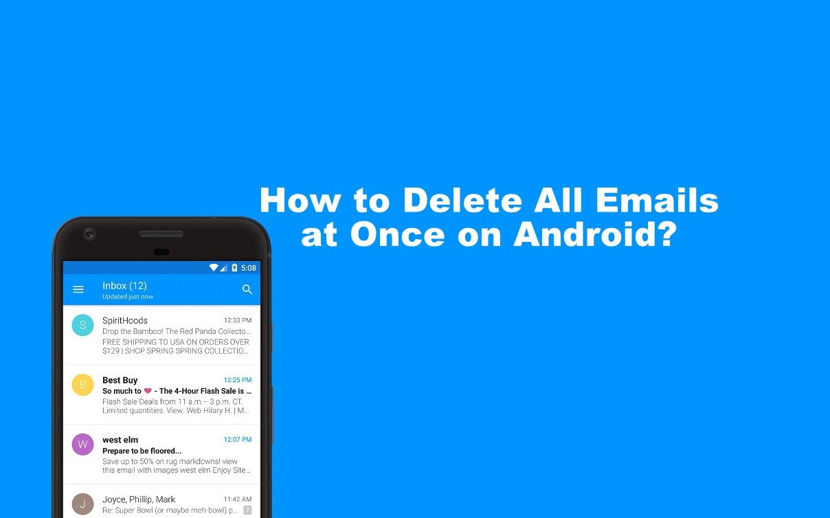 How to Delete All Emails at Once on Android - TechOwns