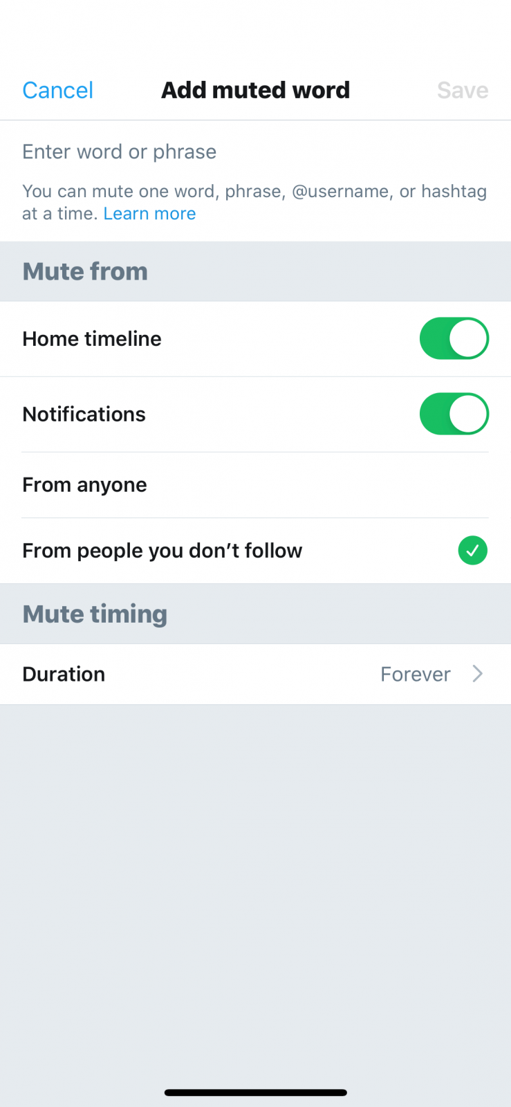 How to Mute Words on Twitter [Different Platforms] - TechOwns