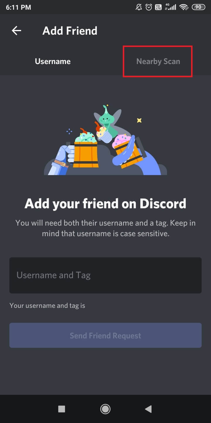 how to find people on discord