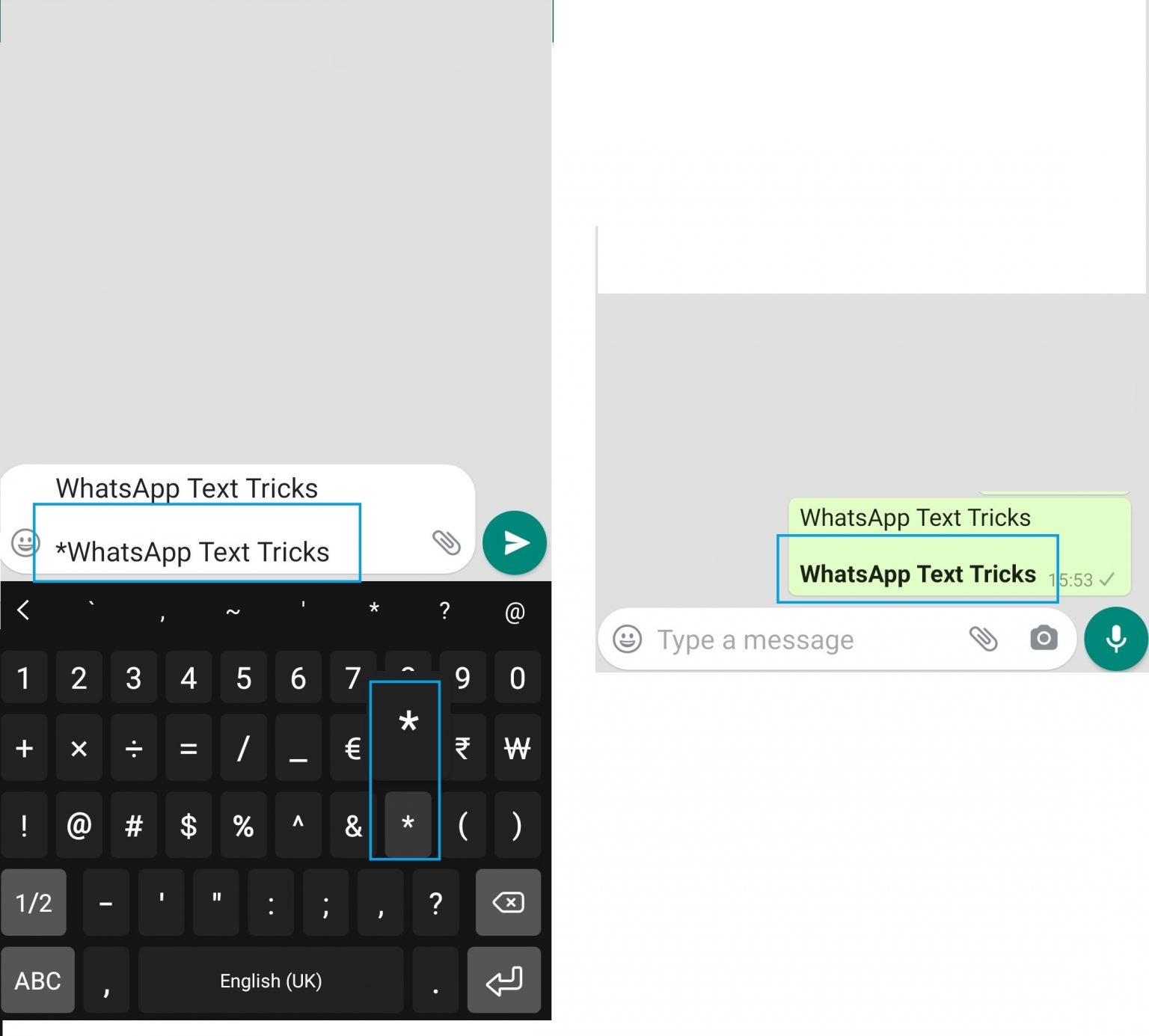 WhatsApp Text Tricks - How To Bold, Italics, Underline & Strikethrough ...