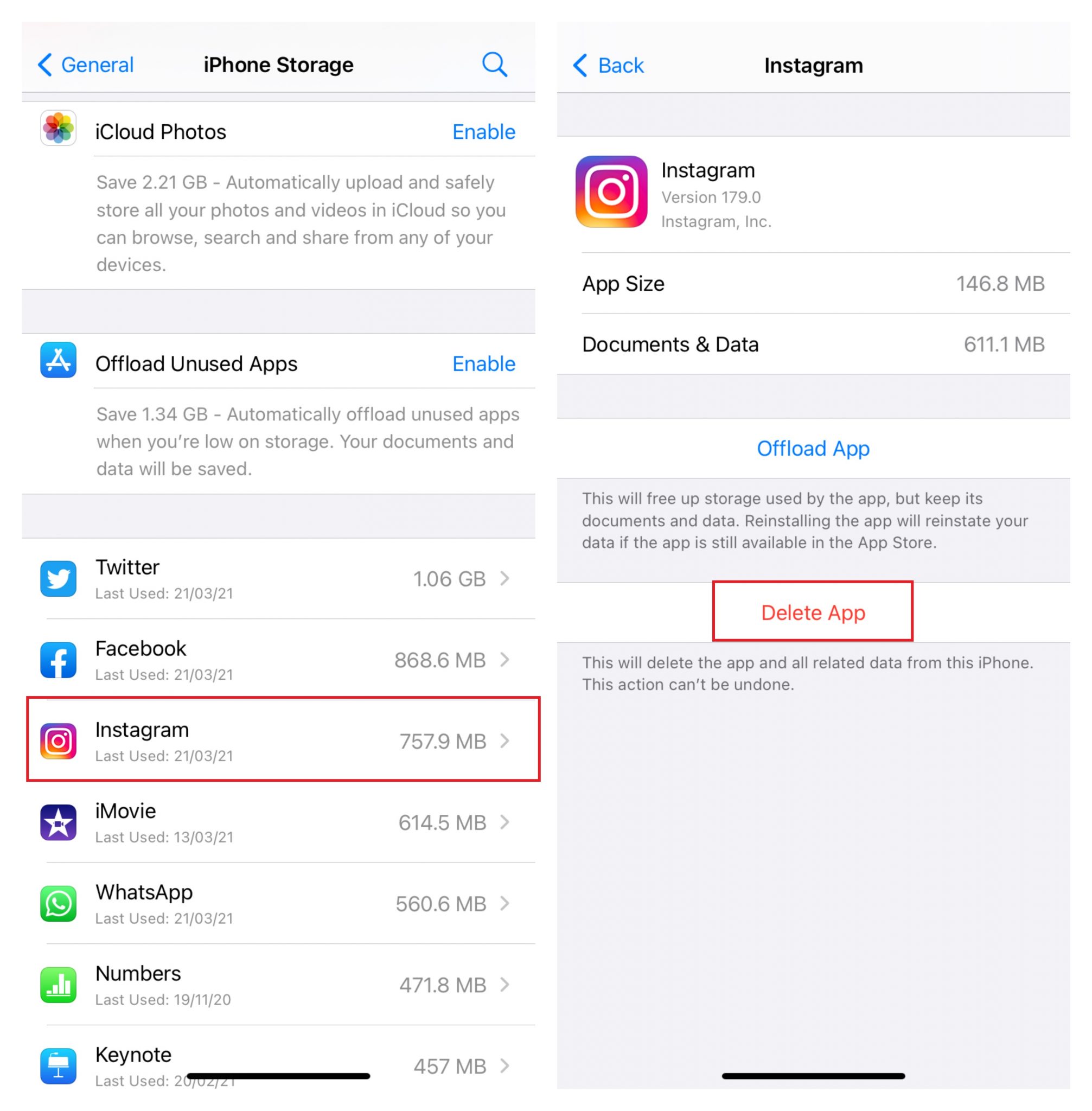 How To Clear Instagram Cache On IPhone 1 1 2013x2048 