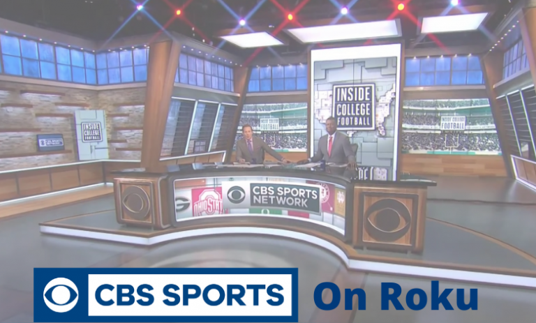 How to Install and Activate CBS Sports on Roku - TechOwns