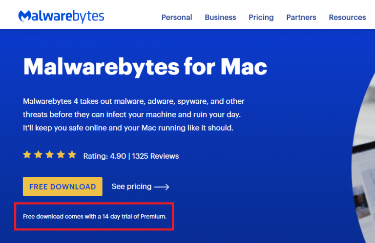 free copy of malwarebytes premium 14 day trial