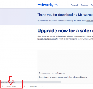 remove malwarebytes premium trial