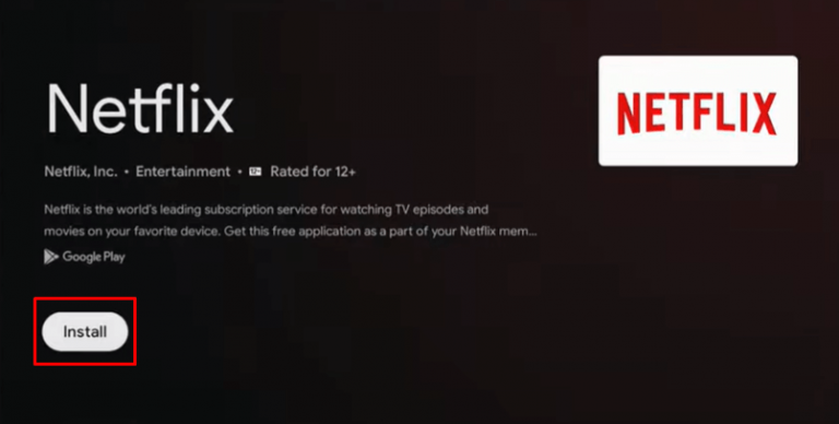 Netflix on Google TV - Installation Guide with Screenshots - TechOwns