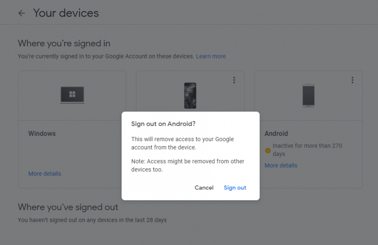 How to Sign Out of Google Account on Android - TechOwns