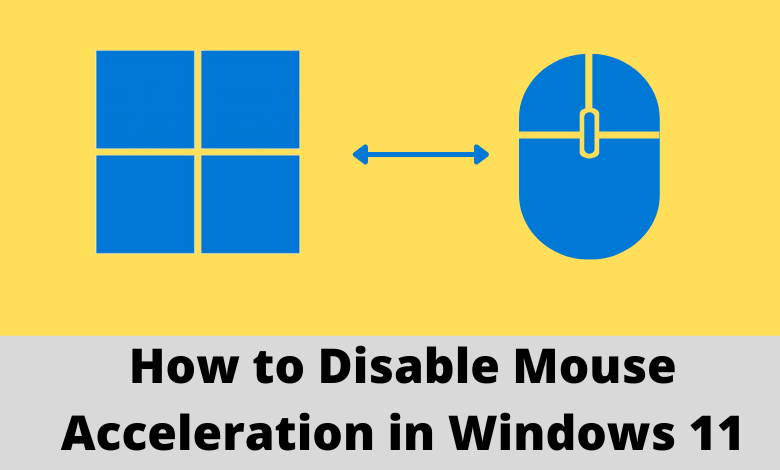 disable mouse acceleration windows 10
