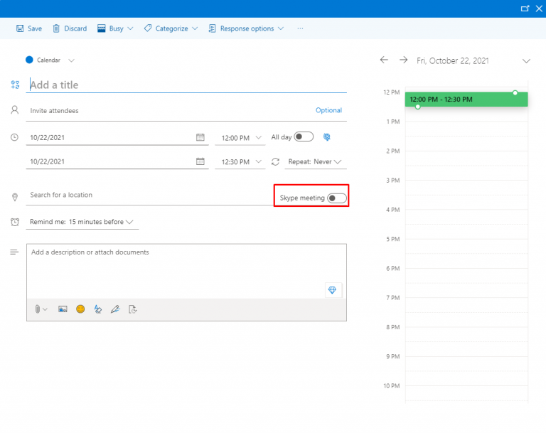 how-to-add-skype-meeting-in-microsoft-outlook-techowns