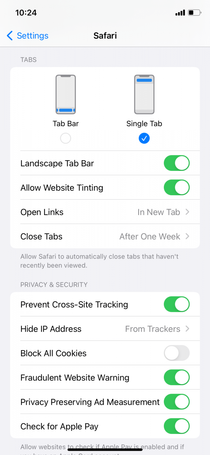 How to Enable Website Tinting in Safari - TechOwns