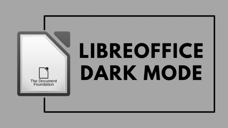dark theme libreoffice