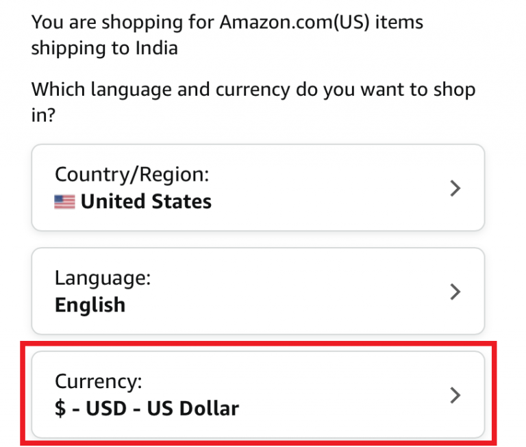 how-to-change-currency-on-amazon-app-easy-2022-youtube