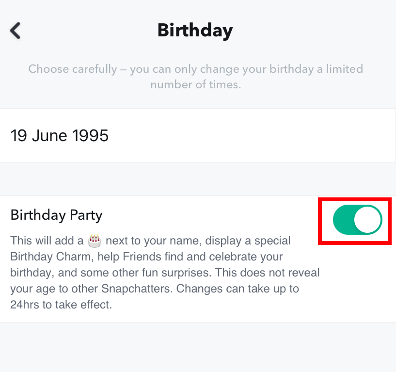 How To Change Your Birthday On Snapchat TechOwns