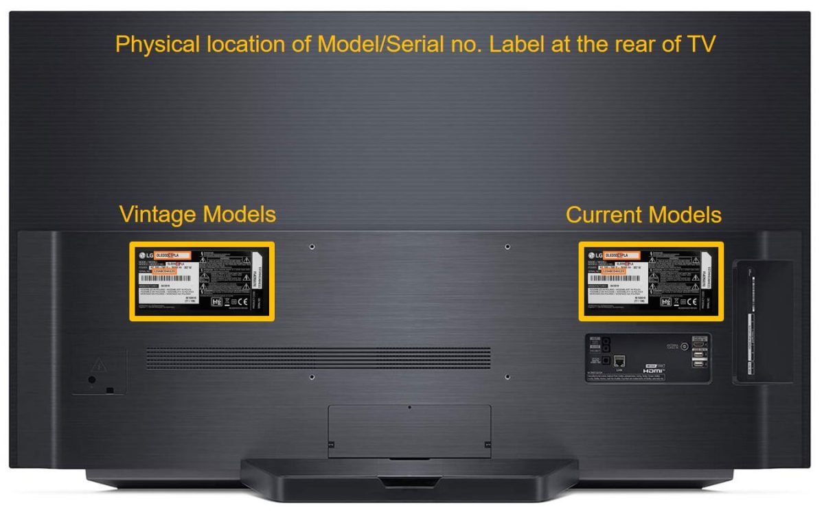 How to Find the Model Number of LG Smart TV TechOwns